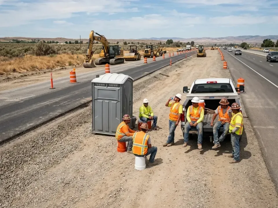 highway-road-construction-crew-007 — frequently asked questions, Porta Potty and Restroom Rentals in Palos Verdes Estates, CA